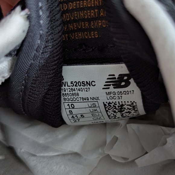 New Balance WL520SNC sneakers - Picture 8 of 8